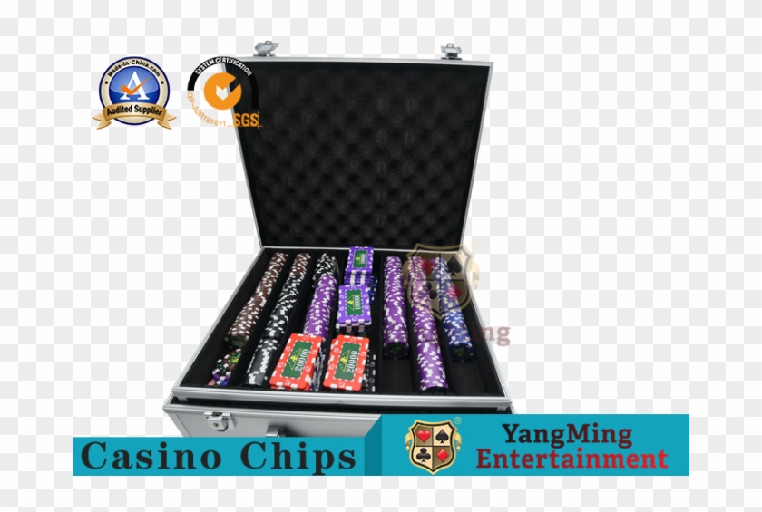 Professional Casino 760 Custom Deluxe Poker Chip Set - Poker Clipart #2871966