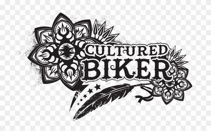 Cultured Biker American Motorcycle Native Desert Apparel - Graphic Biker Clipart #2872287