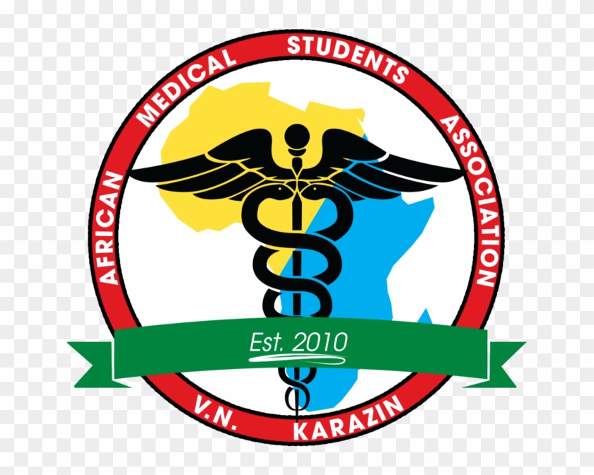 African Medical Students Association Logo By Soul33s - Snake Red Medical Logo Clipart #2872428