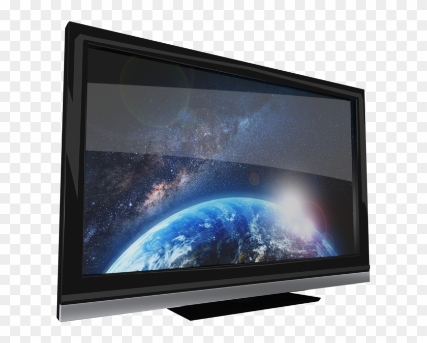 Tv Screen Static Png - Led-backlit Lcd Display Clipart