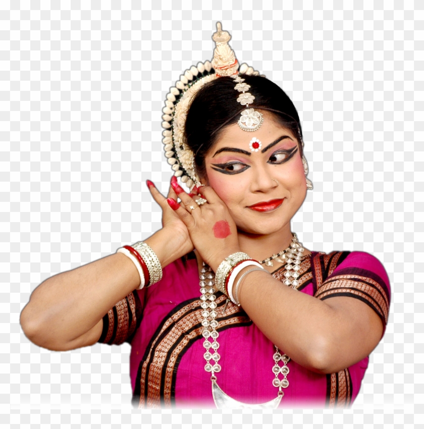 Odissi Dancer - Photo Shoot Clipart