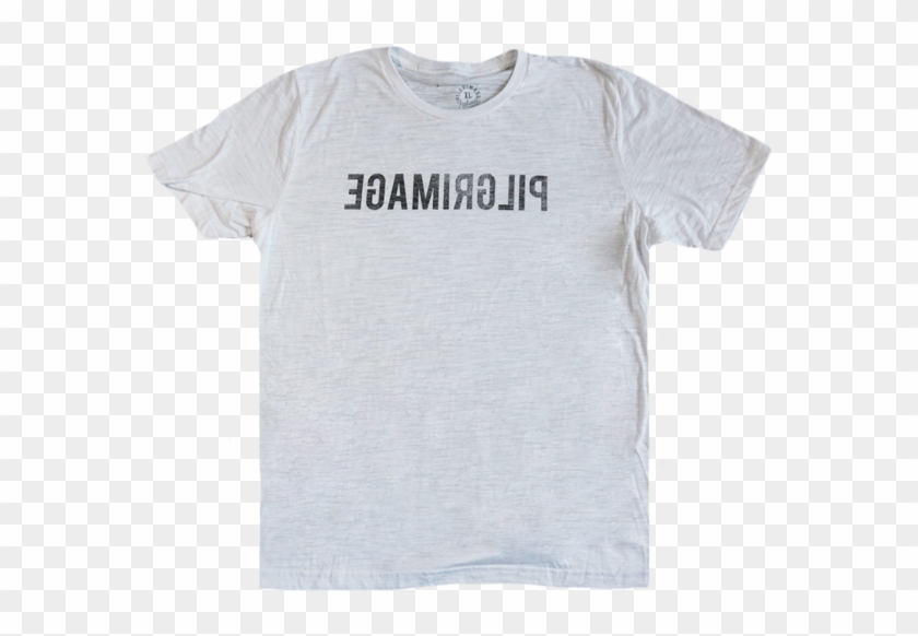 Block Letter Mirror Tee - Active Shirt Clipart