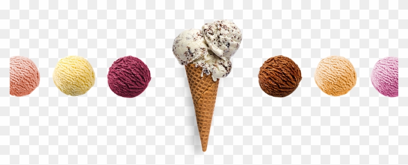 Ice Cream & Scoops - Ice Cream Png Clipart #2873691