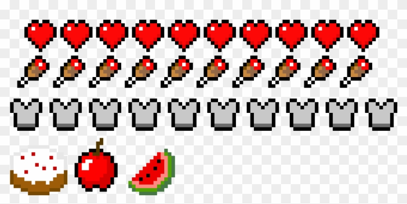 Minecraft Hud - Ladybug Clipart