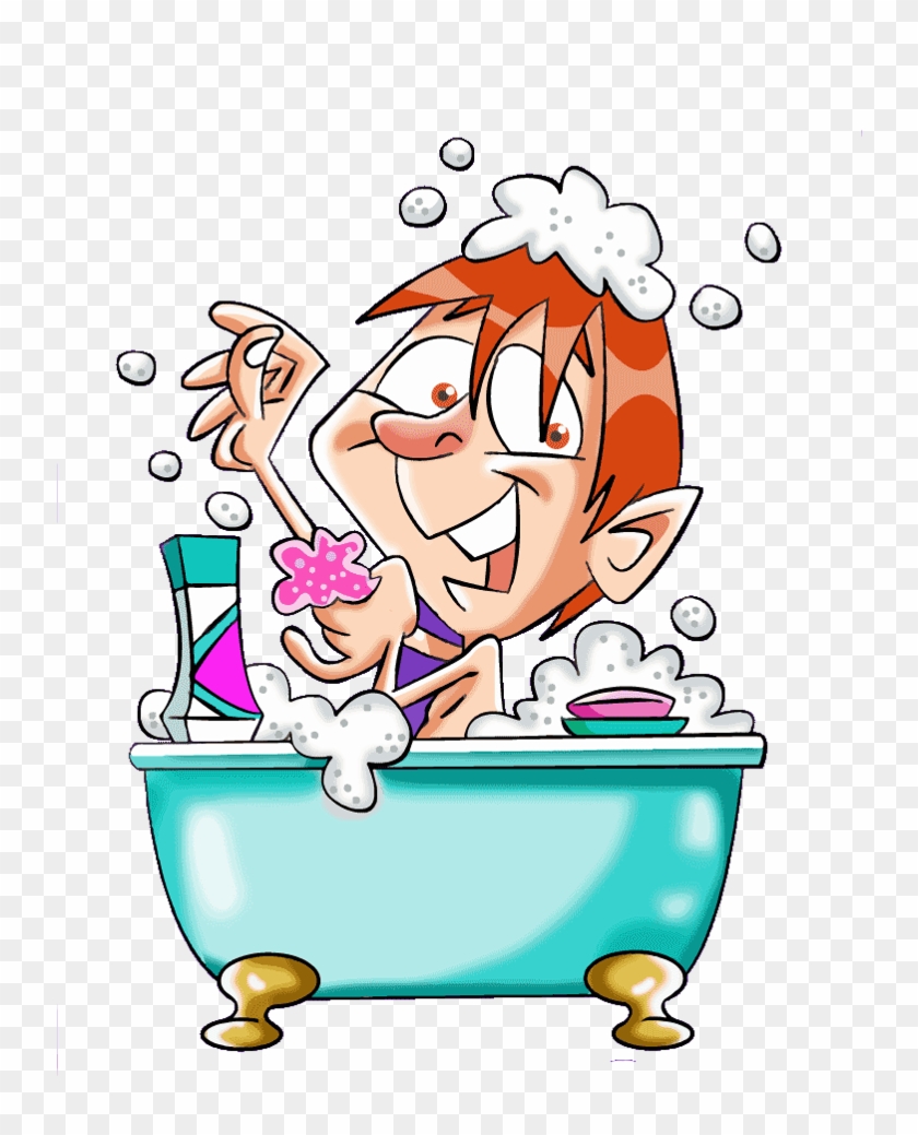 Banner Royalty Free Esl Kids Bathroom Vocabulary - Cartoon Clipart