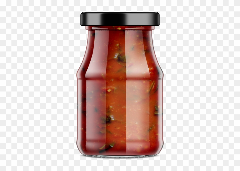 Glass Sauce Jar Clipart #2874609