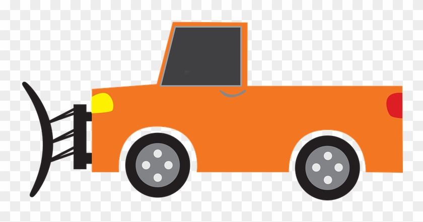 Snow Truck Snow Plow Snow Plow Machine Winter - Snow Plow Graphic Clipart #2874940