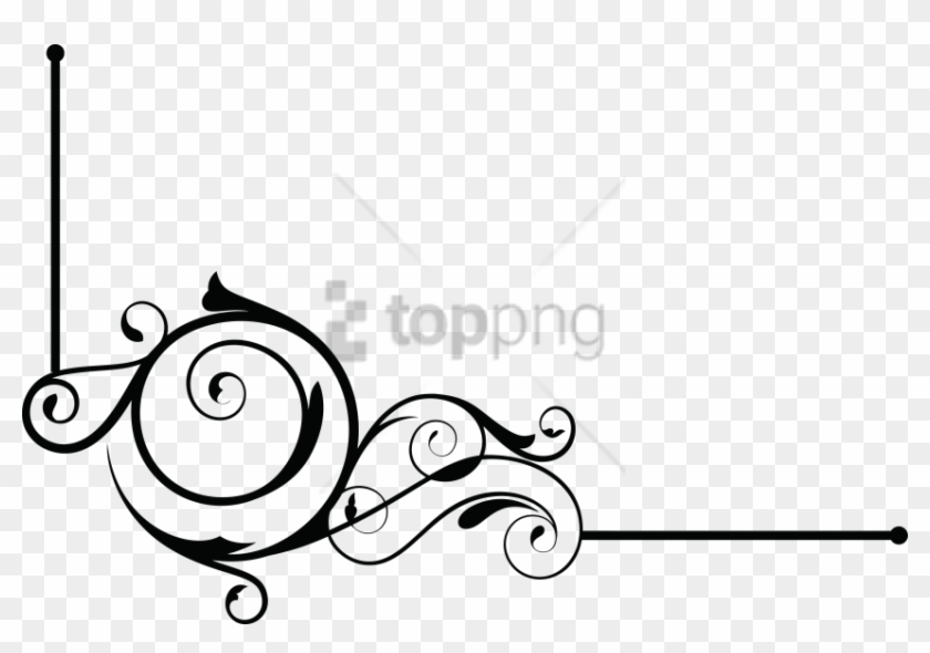 Free Png Download Decorative Png Png Images Background - Line Border Png Transparent Clipart