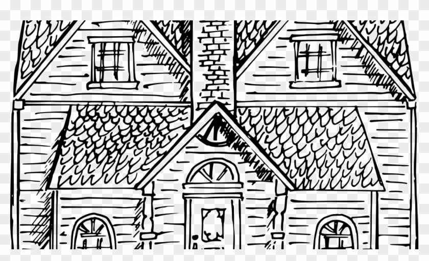 Victorian House Clip Art - Png Download