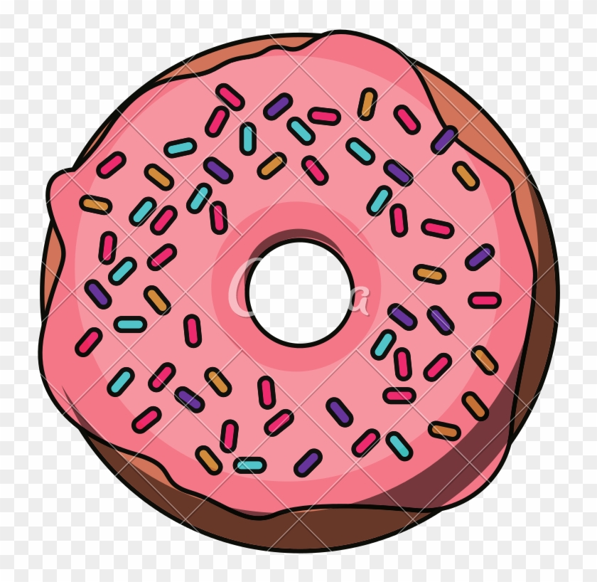 Donut Cartoon Png - Donut Squad Clipart #2875947