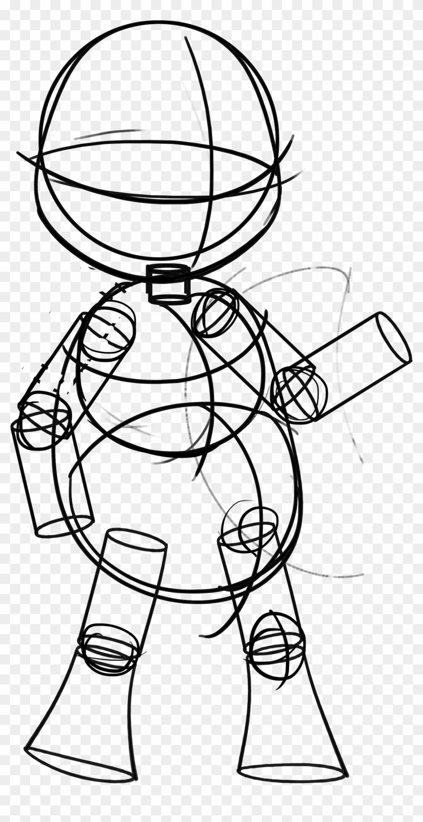 Journey Guy , Png Download - Line Art Clipart #2876123