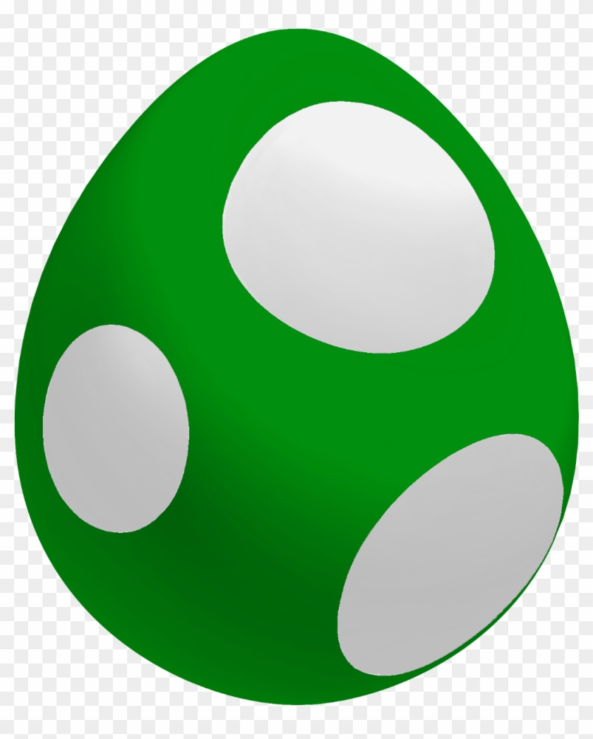 Baby Yoshi Egg - Dinosaur Eggs Clipart Png Transparent Png #2876205