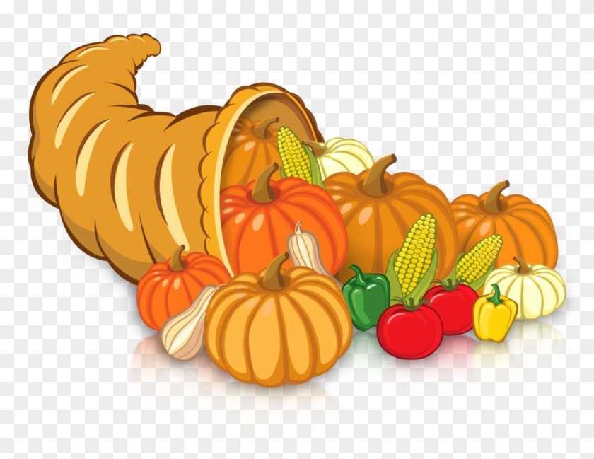 Free Cornucopia Png - Pumpkin Clipart