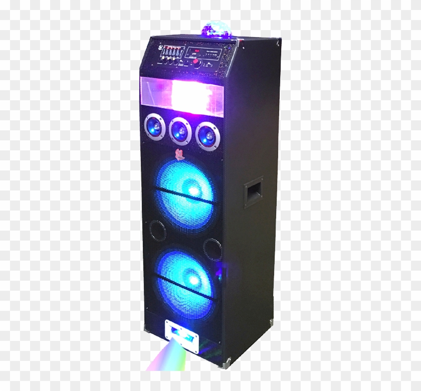 Iphoenix Sh-68b Rechargable Bluetooth Dj/karaoke Speaker - Computer Case Clipart