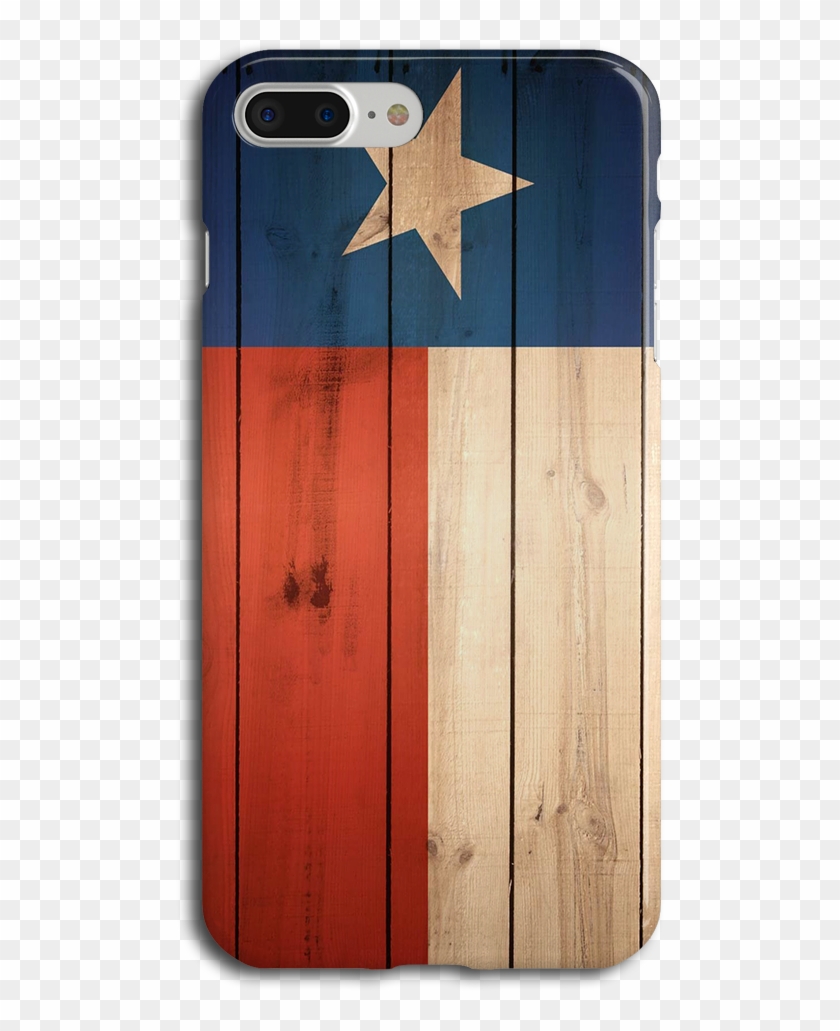Wooden Texas Flag - Mobile Phone Case Clipart