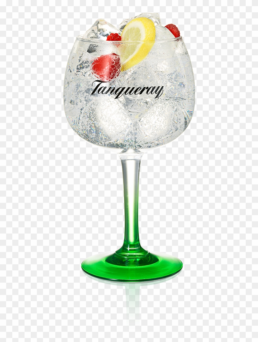 Tanqueray Gin & Tonic With Lemon And Raspberry - Tanqueray Clipart #2876994