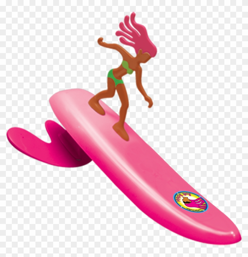 Learned To Surf At “the Park” In Real, Quezon - Surfer Dudes Wave Powered Mini-surfer And Surfboard Clipart #2877051