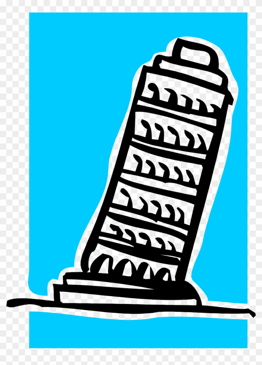 Leaning Tower Of Pisa - Food Clipart