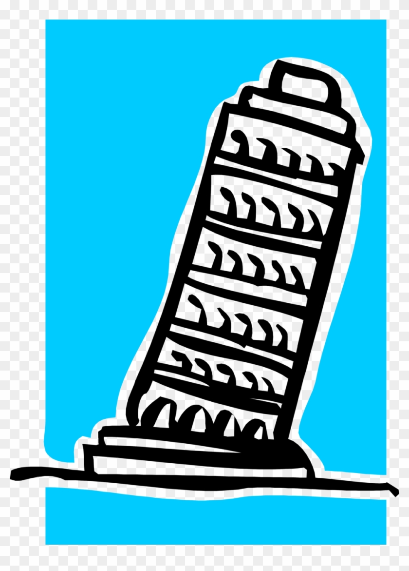 Leaning Tower Of Pisa - Food Clipart #2877971