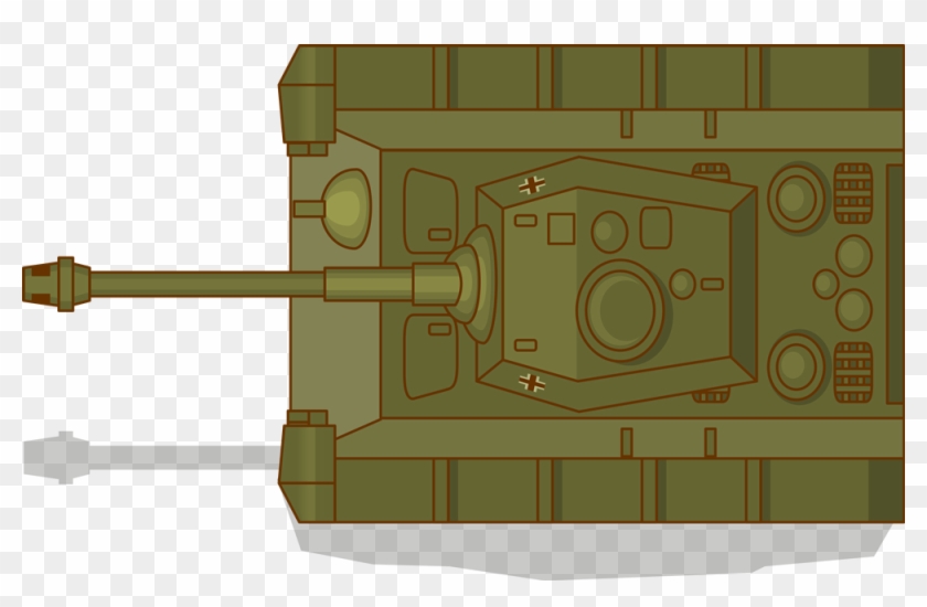 Tank Clipart Top View - Tank Top View Transparent - Png Download #2878130