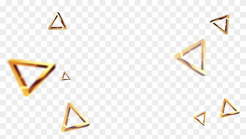 Gold Geometric Shapes Png - Transparent Gold Geometric Png Clipart