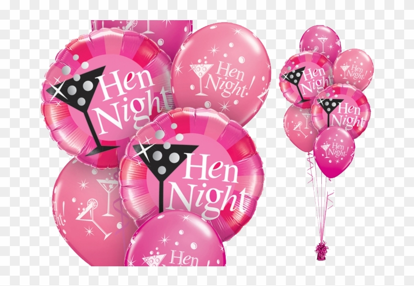 Cheap Party Supplies - Hen Party Balloon Display Clipart #2878568