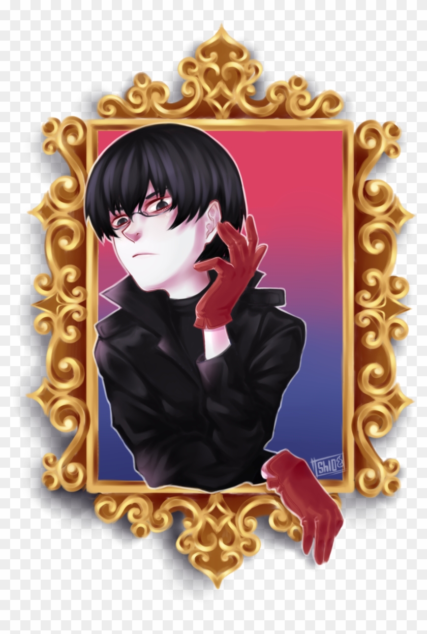 Black Reaper Kaneki Doodle - Cartoon Clipart