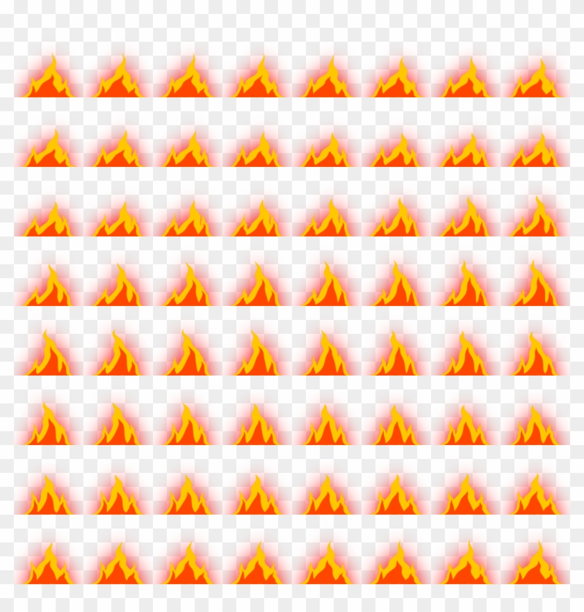 Fire 01c - Fire Animation Frame By Frame Clipart #2878703