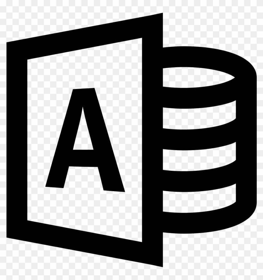 Microsoft Access Icon Clipart