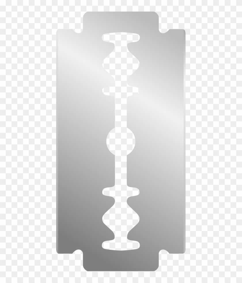 Razor Blade Clipart, Vector Clip Art Online, Royalty - Razor Blade - Png Download