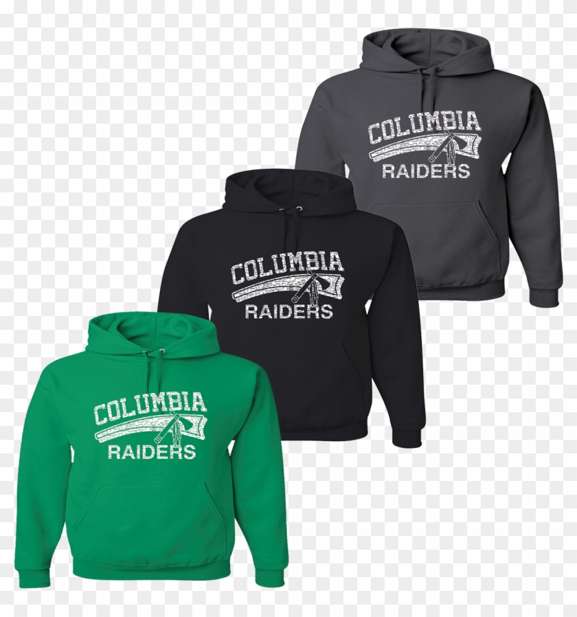 Columbia Raiders Hoodie - Hoodie Clipart #2879374