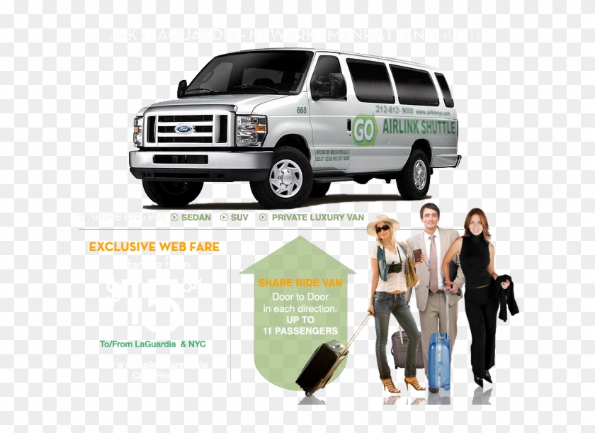 Go Airlink Nyc Jfk - Ford E 350 2018 Clipart