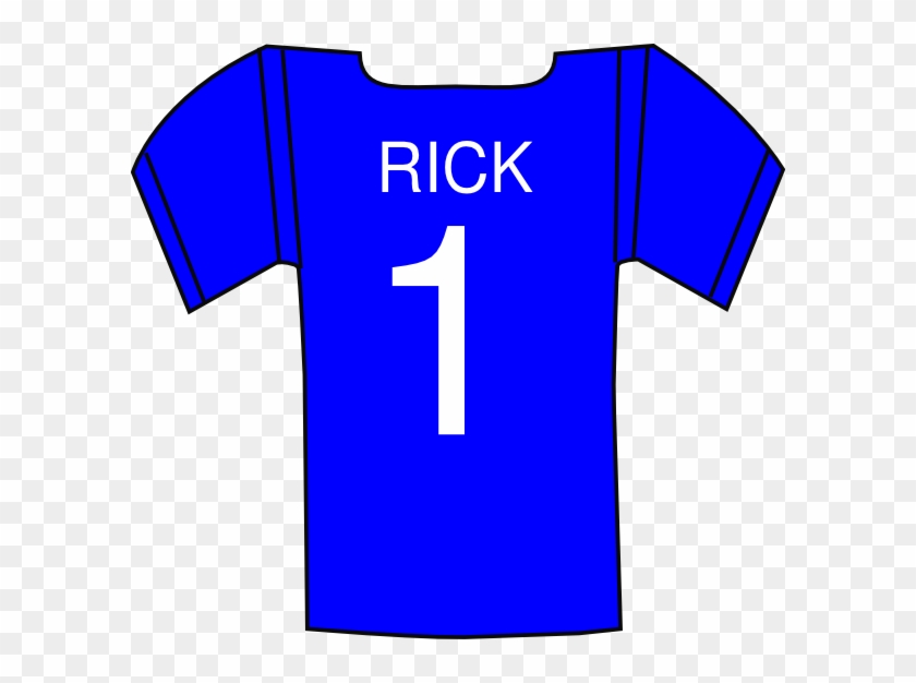 Jersey Rick Svg Clip Arts 600 X 546 Px - Active Shirt - Png Download #2879716