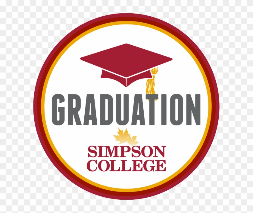 Graduation 2017 Png - Simpson College Graduation Clipart #2880300