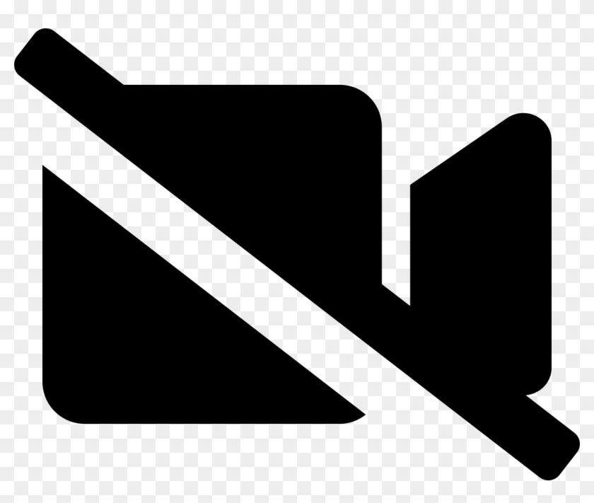 Font Awesome 5 Solid Video-slash Clipart #2880445