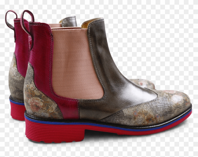 Ankle Boots Amelie 13 Floret Classic Classic Nebbia - Chelsea Boot Clipart #2880527