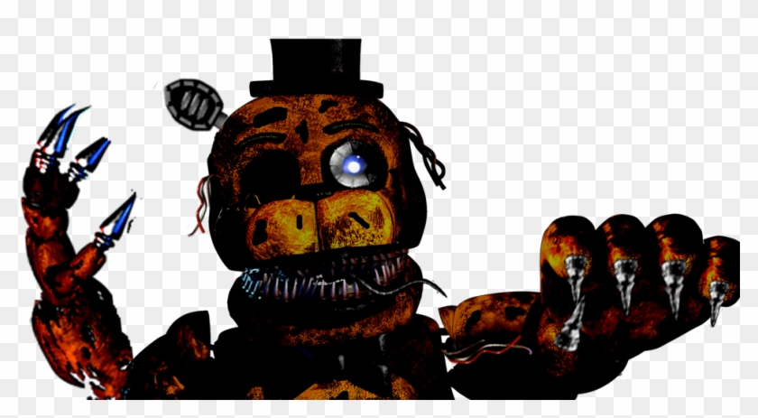 Fnaf 4 Freddy Png - Fnaf Freddy Fan Made Clipart