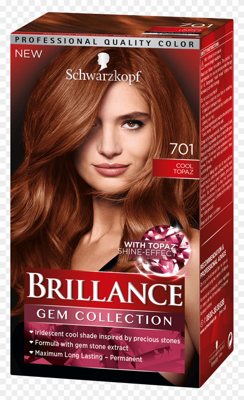 Brillance Com Gem Collection 701 Cool Topaz - Schwarzkopf Brillance 921 Clipart