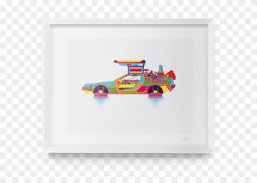 Future Delorean Alt - Formula One Car Clipart