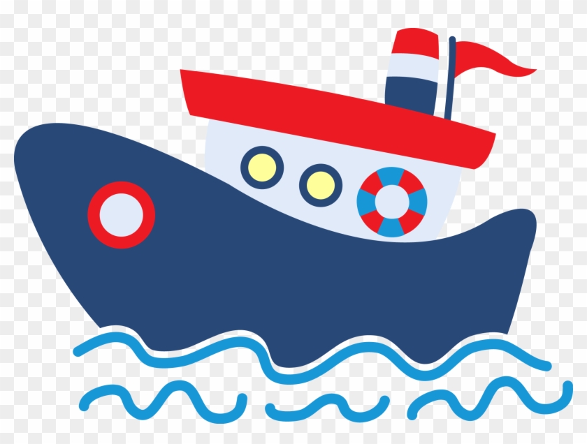 Vintage Clipart Nautical - Barco Do Ursinho Marinheiro - Png Download