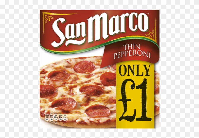 San Marco Thin Pep - San Marco Pizza Clipart #2881957