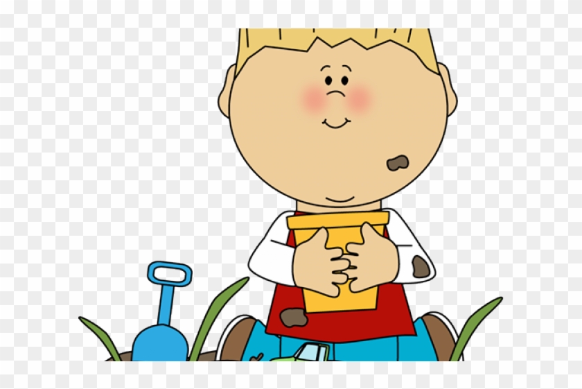 Dirt Clipart Mud Pile - Playing In The Dirt Clipart - Png Download