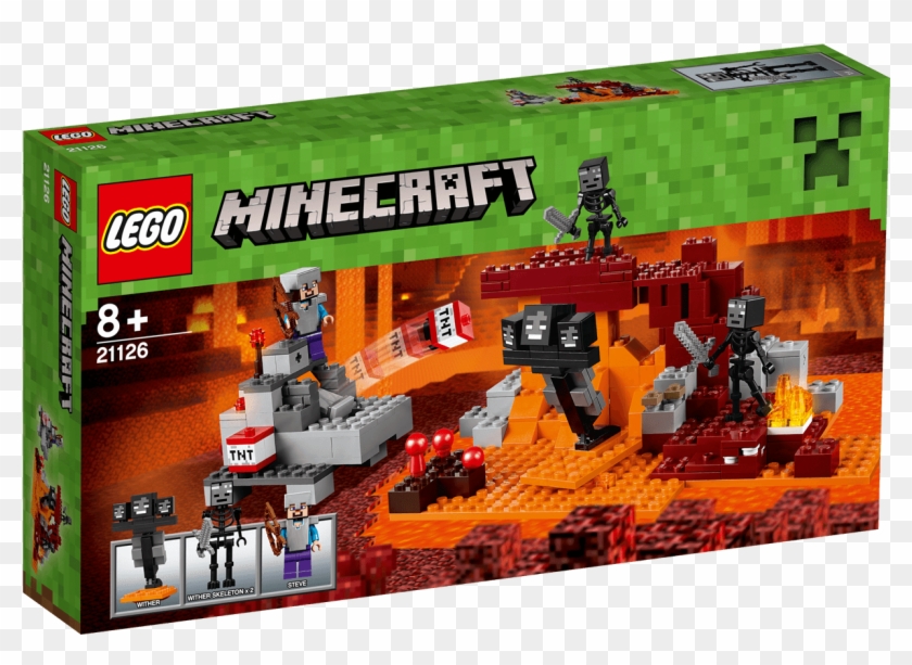 The Wither - Minecraft The Wither Lego Clipart