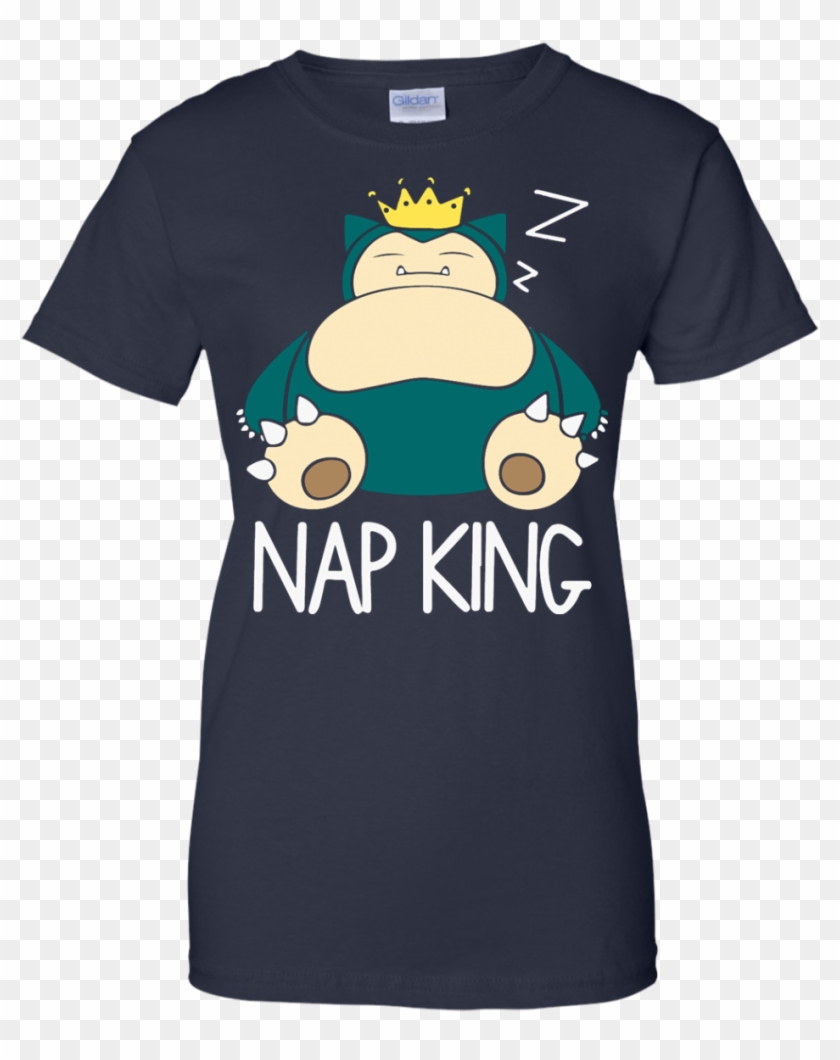 Image 918px Nap King Pokemon Snorlax Sleep T Shirts, - Snorlax King Nap Shirt Clipart