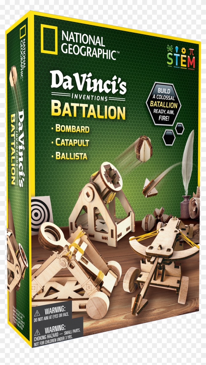 National Geographic Da Vinci's Inventions Battalion Clipart