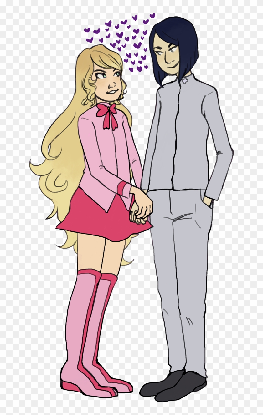 Genderbent Negan Wig Tests Cosplay Is Almost Done, - Cartoon Clipart #2883575