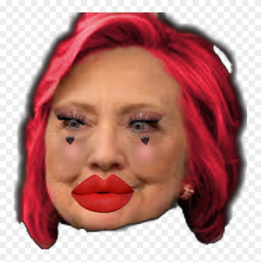 #hillary Cliton As An E-girl - Red Hair Clipart #2883808