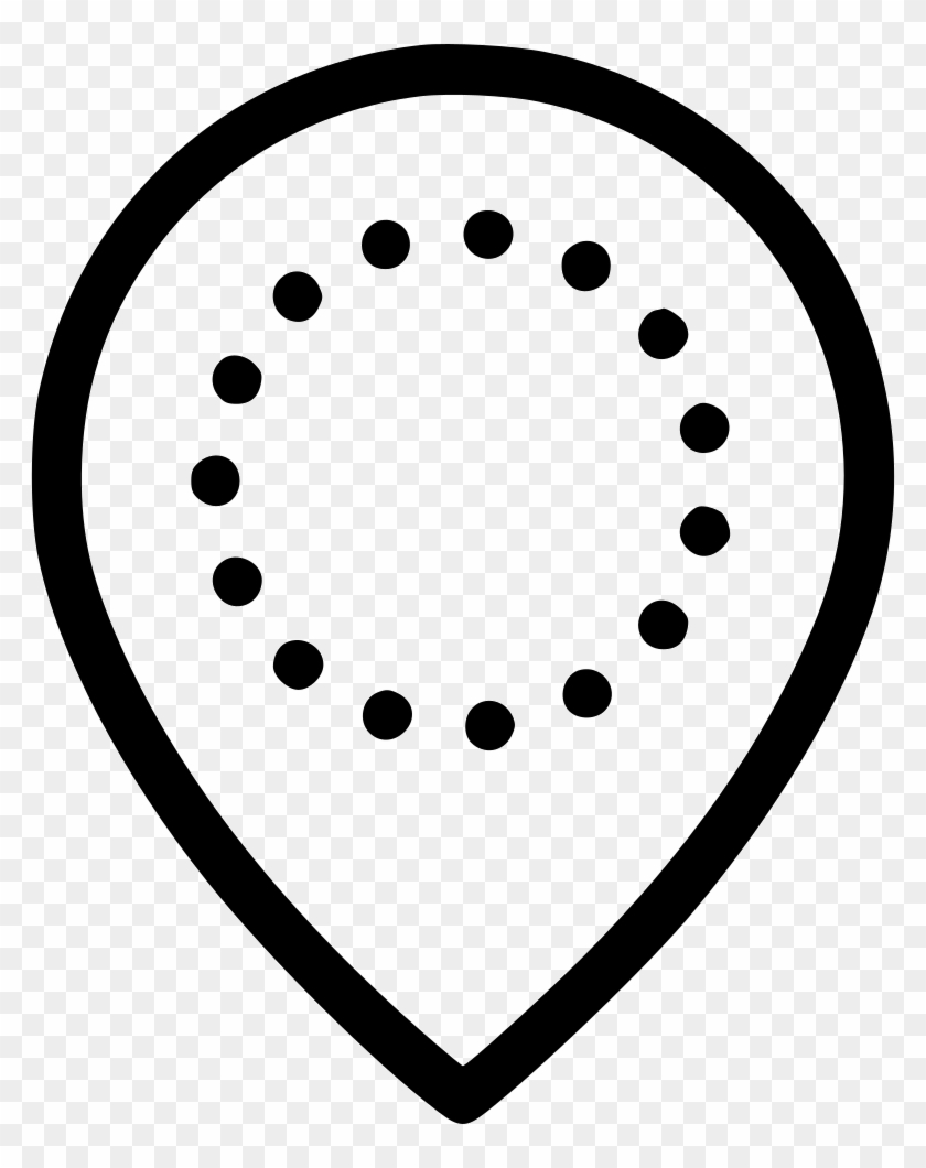 Location Gps Map Marker Comments - Dots Spiral Clipart