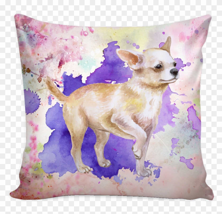 Chihuahua Throw Pillows Chihuahua Embroidery - Pitbull Yoga Clipart #2884687