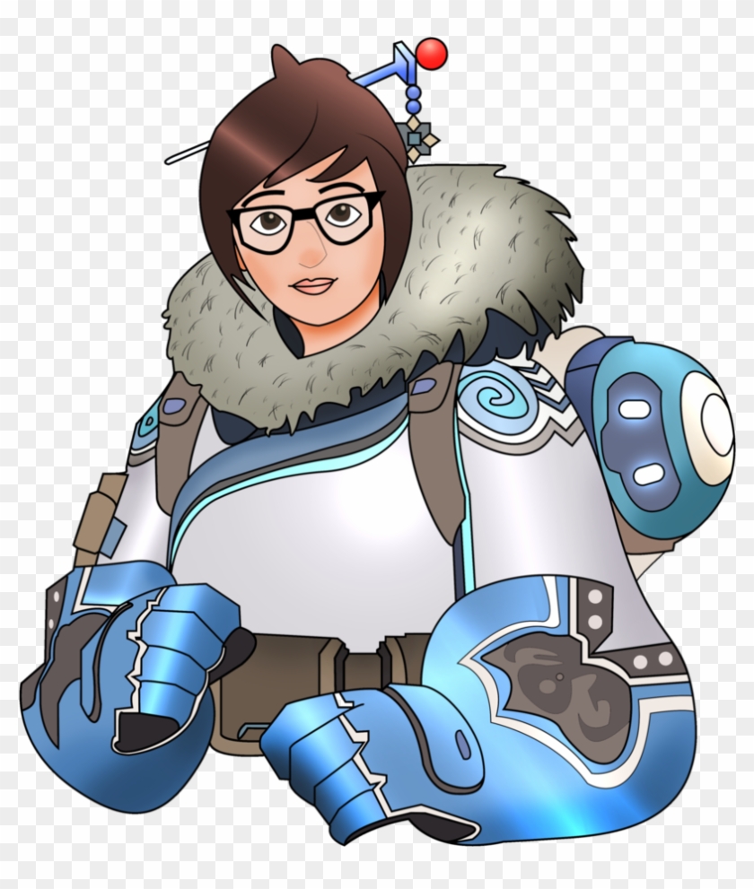 Genji Transparent Smug - Overwatch Anime Mei Transparent Clipart